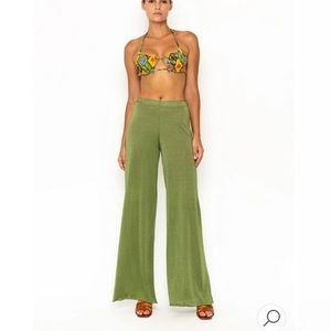 SOMMER SWIM - CALVI CHARTREUSE - LOUNGE PANT